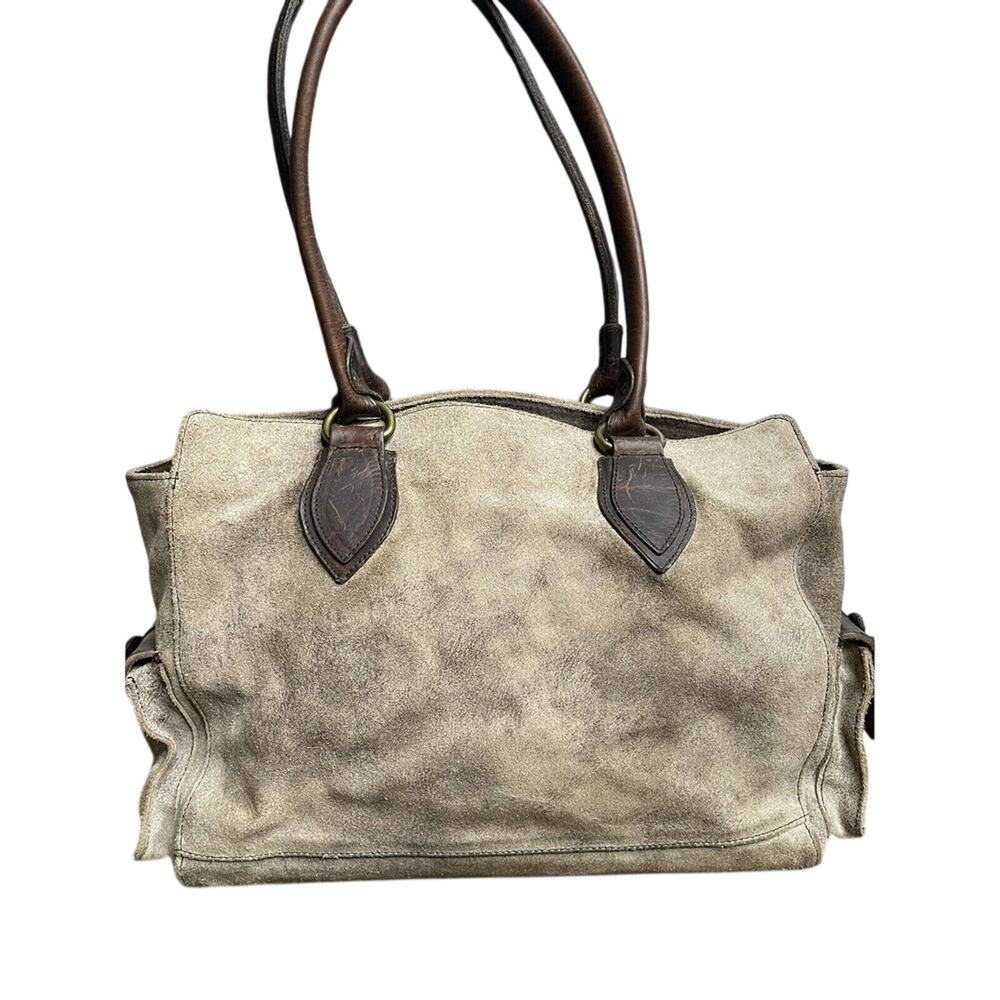 Vintage Designer JUAN ANTONIO LEATHER Hand Bag‎ Made in the U.S.A.